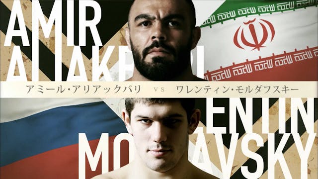 Amir Aliakbari vs Valentin Moldavsky ...