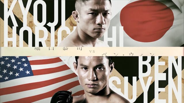 Kyoji Horiguchi vs Ben Nguyen RIZIN15