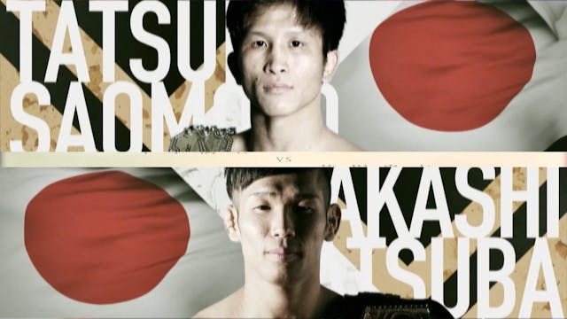 Tatsuki Saomoto vs Takashi Matsuba RI...