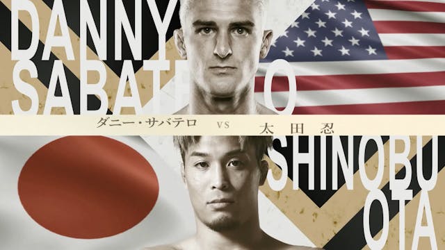 Danny Sabatello vs. Shinobu Ota RIZIN...