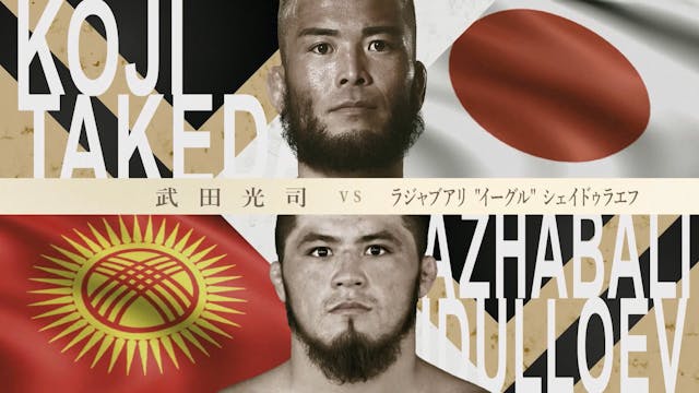 Koji Takeda vs Razhabali Shaidulloev ...