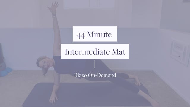 44 Minute Intermediate Mat