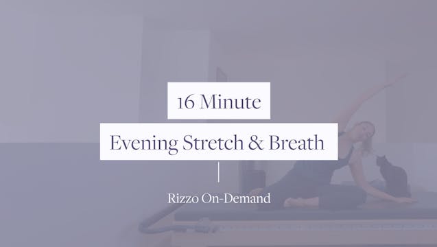 16 Minute Evening Stretch & Breath