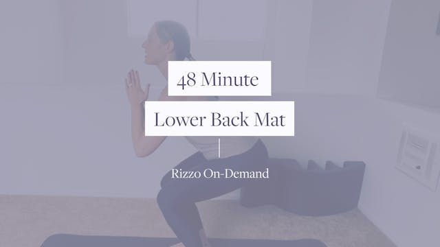 48 Minute Lower Back Mat