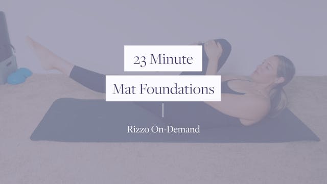 23 Minute Mat Foundations