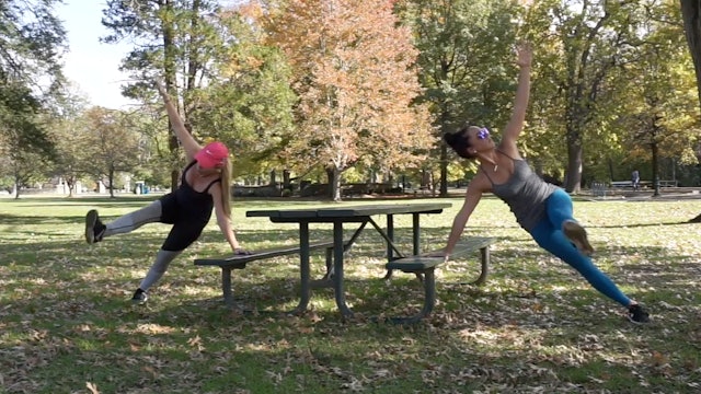 12 Minute Bench Workout + 4 Baby Weight Moves