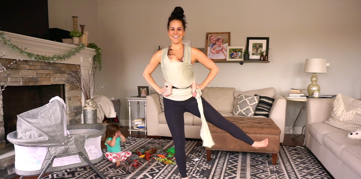 Mom Life Workout: 5 Baby Wearing