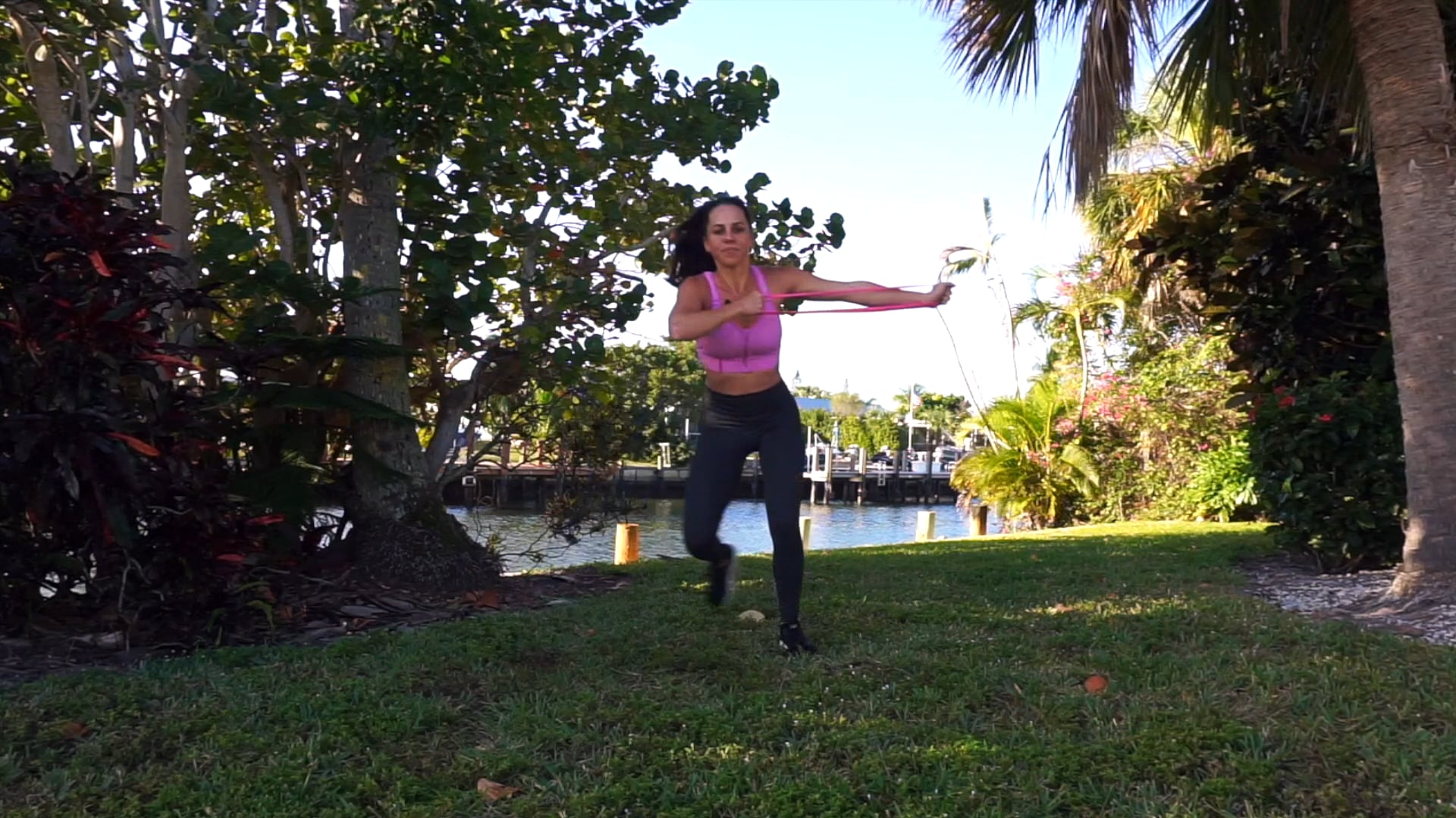 Tabata 3: 12 minute Loop Band Cardio 