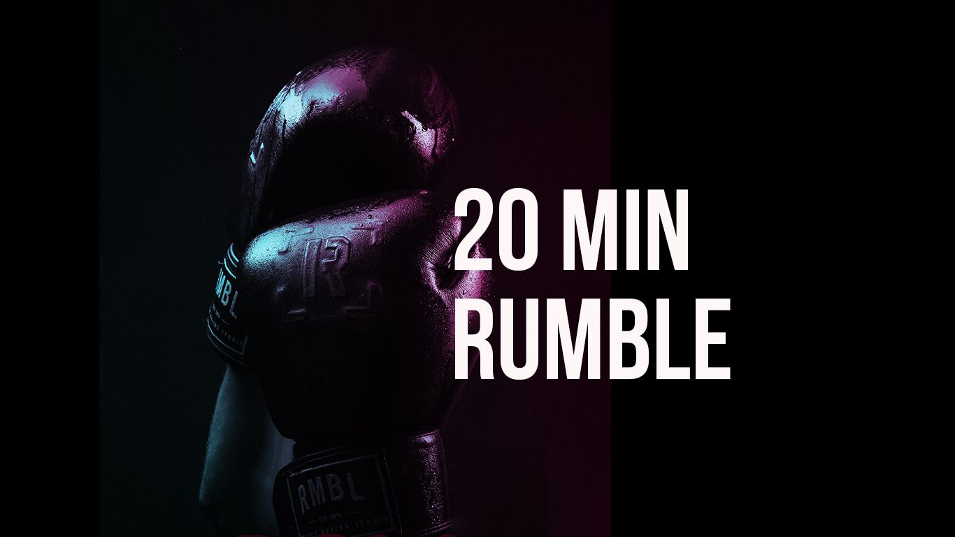 20 minute Shadowboxing with the Rumble Team