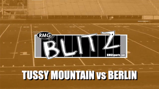 2013 - Tussy Mountain vs. Berlin