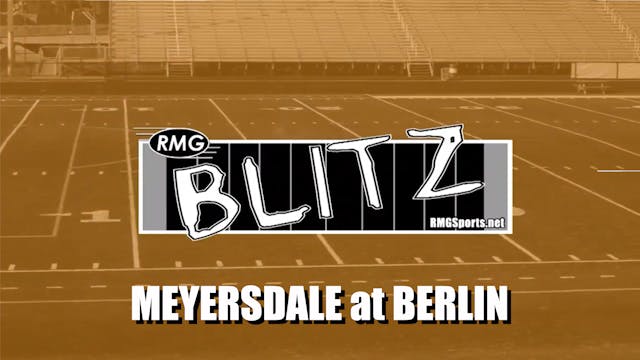 2013 - Meyersdale vs Berlin