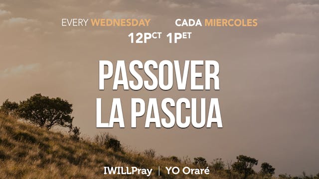 IWILLPray | Passover
