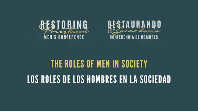 The Roles of Men in Society (Los Role...