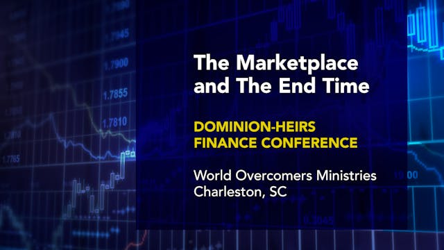 The Marketplace and The End Time
