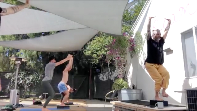 CHAD LEVEL 2 - EKA PADA GALAVASANA (ii)