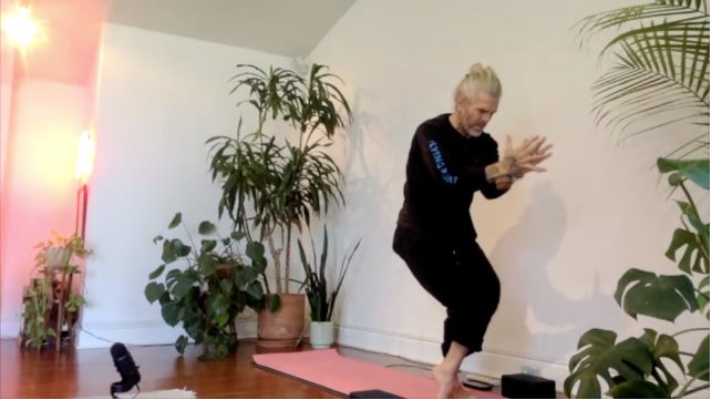 CHAD LEVEL 2 - EAGLE POSE (GARUDASANA)
