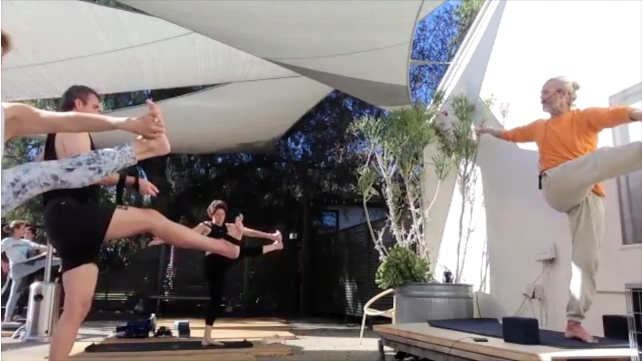 CHAD LEVEL 2 - UTTHITA HASTA PADANGUSTHASANA (ii)