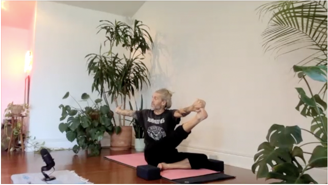 CHAD LEVEL 2 REVOLVED HAND TO FOOT POSE