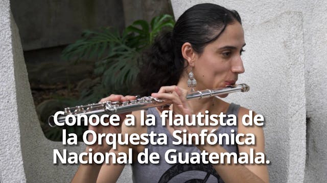 Flautista Gabriela Corleto