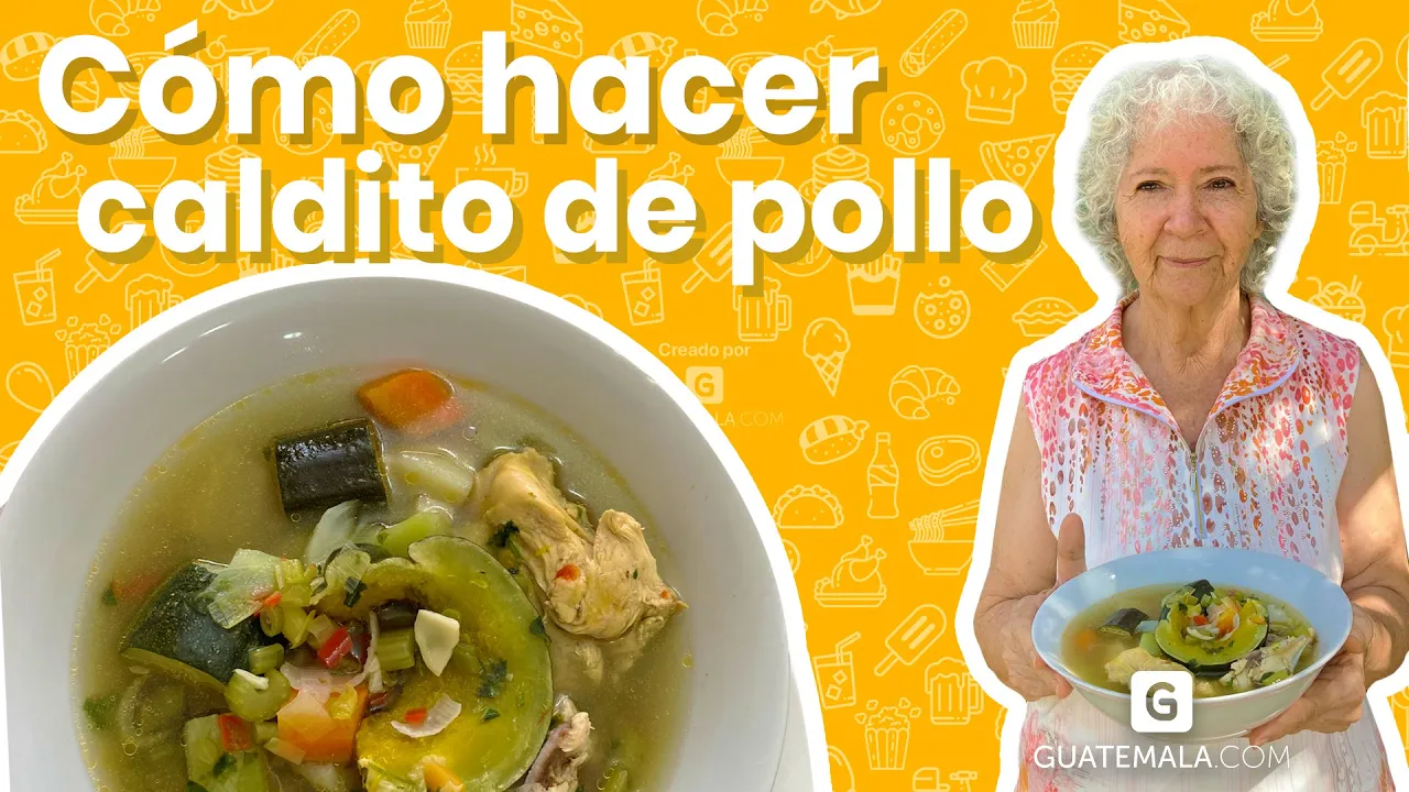 CALDO DE POLLO
