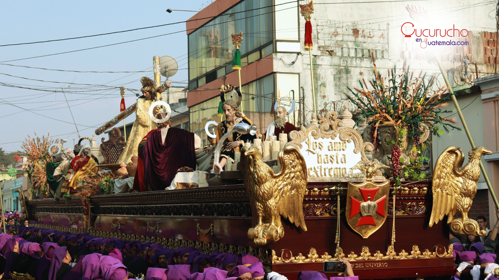Domingo de Ramos: Procesión de Jesús de los Milagros, Ciudad de Guatemala