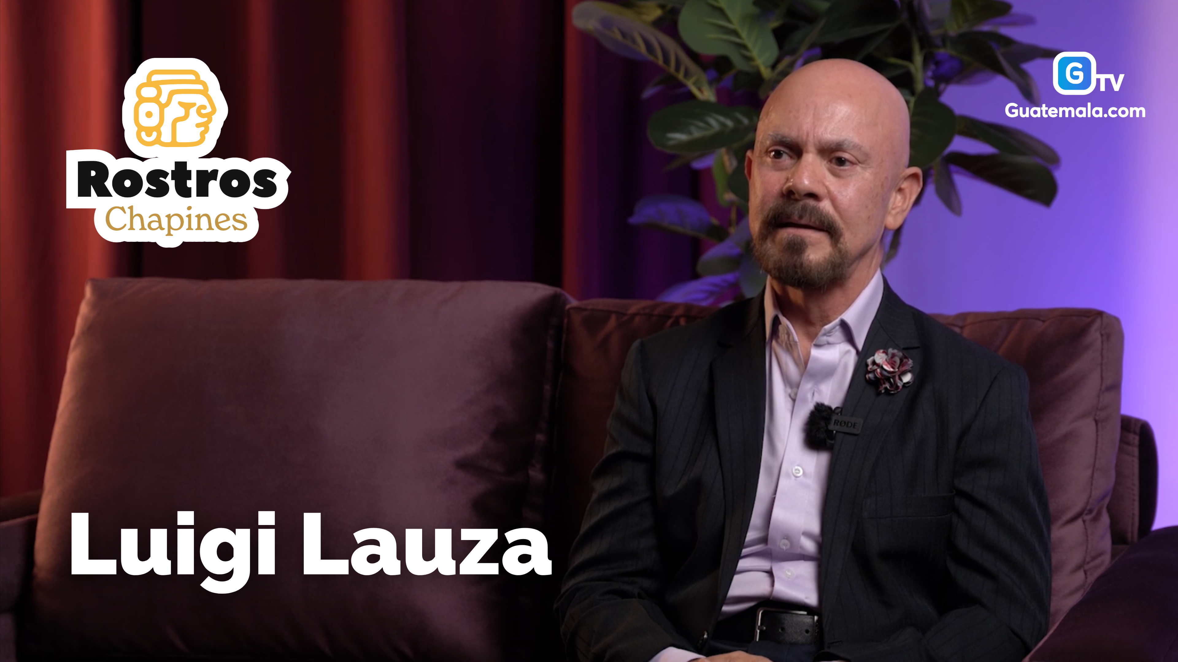 Rostros Chapines: Luigi Lanuza