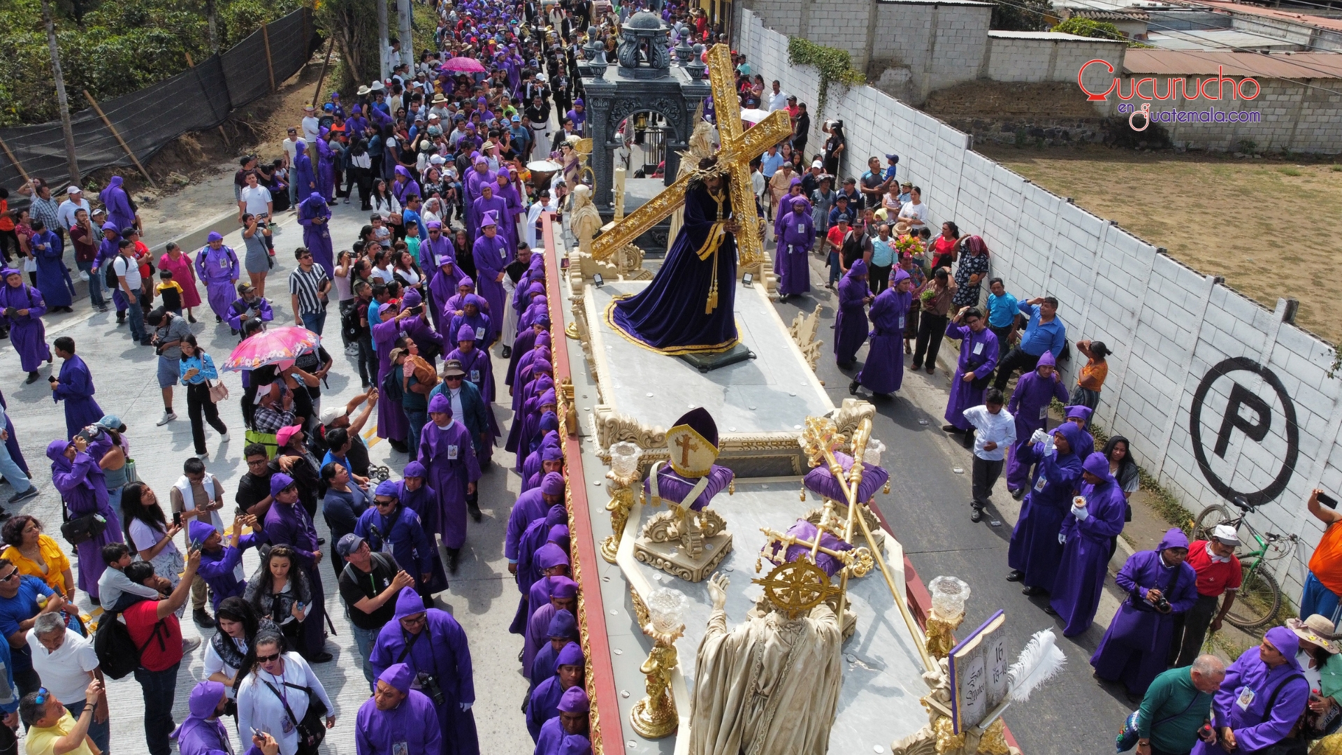 Primer Domingo de Cuaresma: Procesión de Jesús Nazareno de la Salvación, Antigua
