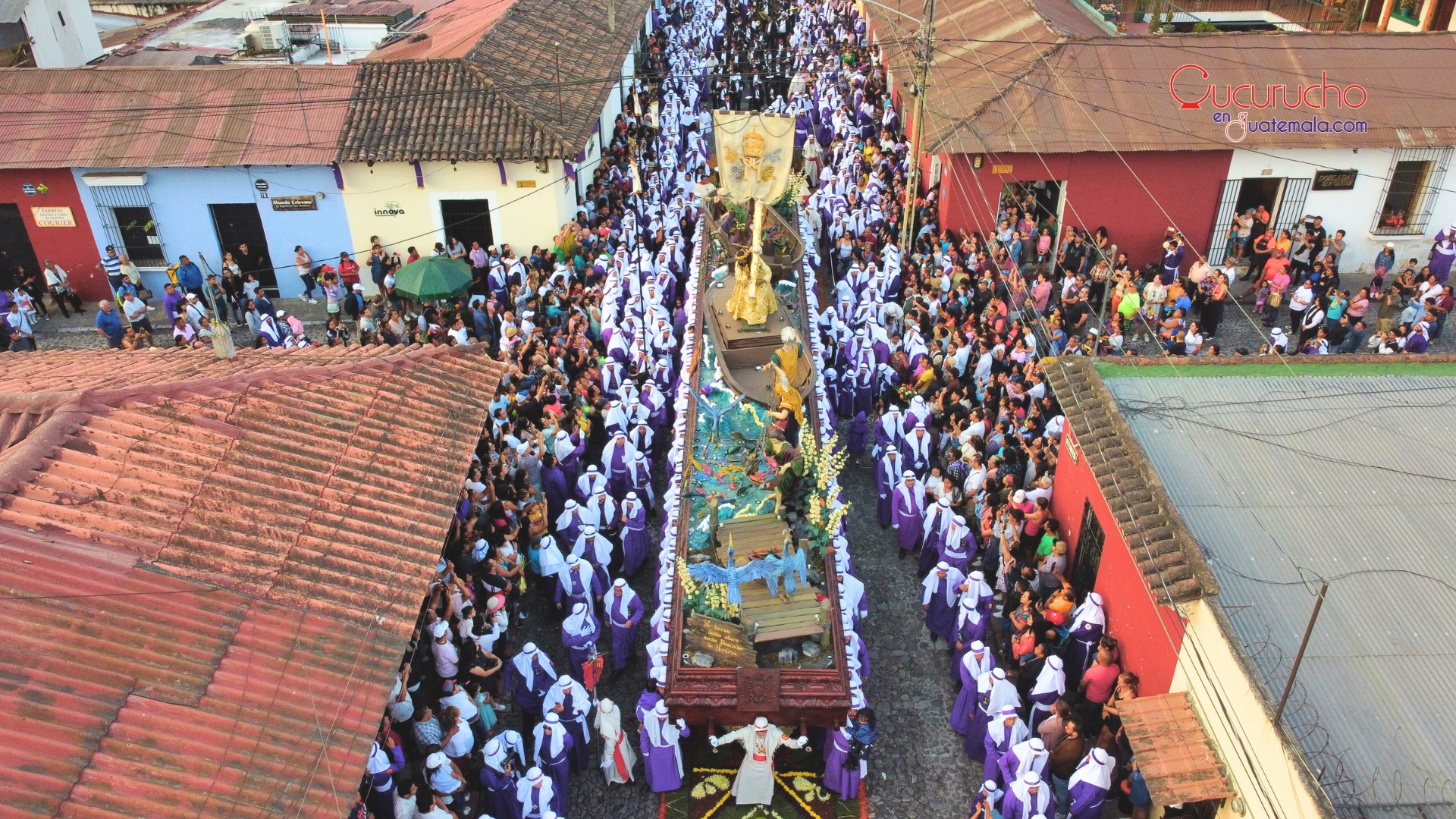 Domingo de Ramos: Procesión de Jesús Nazareno de La Merced, Antigua Guatemala