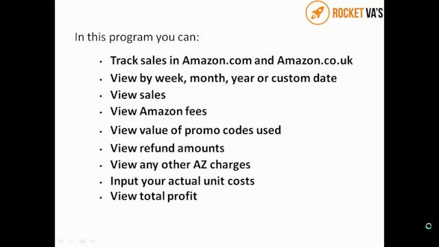 VA 16 How to track sales, promos and refunds