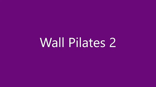 Wall Pilates 2