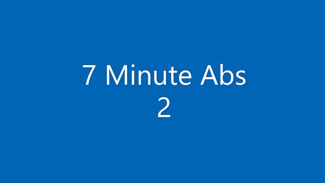 7 Minute Abs #2
