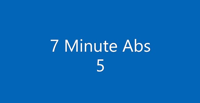 7 Minute Abs 5