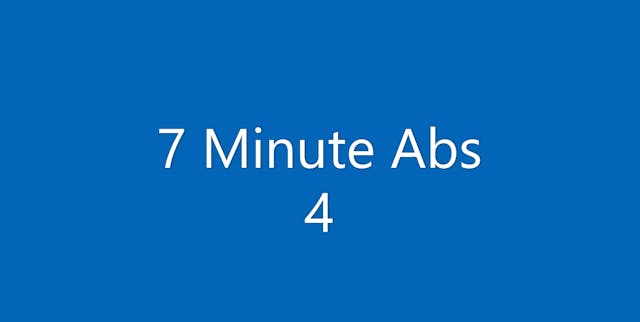 7 Minute Abs 4