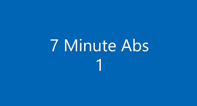 7 Minute Abs #1