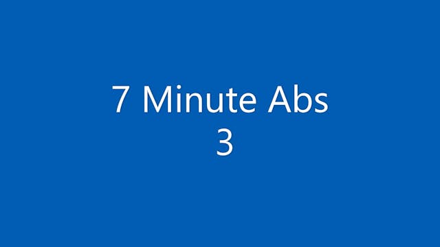 7 Minute Abs 3