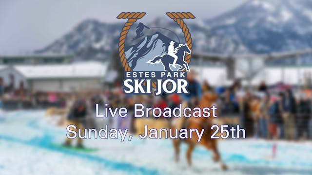 Estes Park Skijor Day 2 Replay
