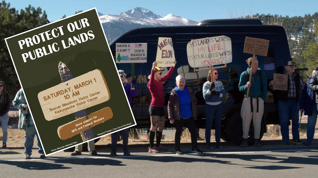 Protect our Public Lands Protest - Rocky Mountain Channel