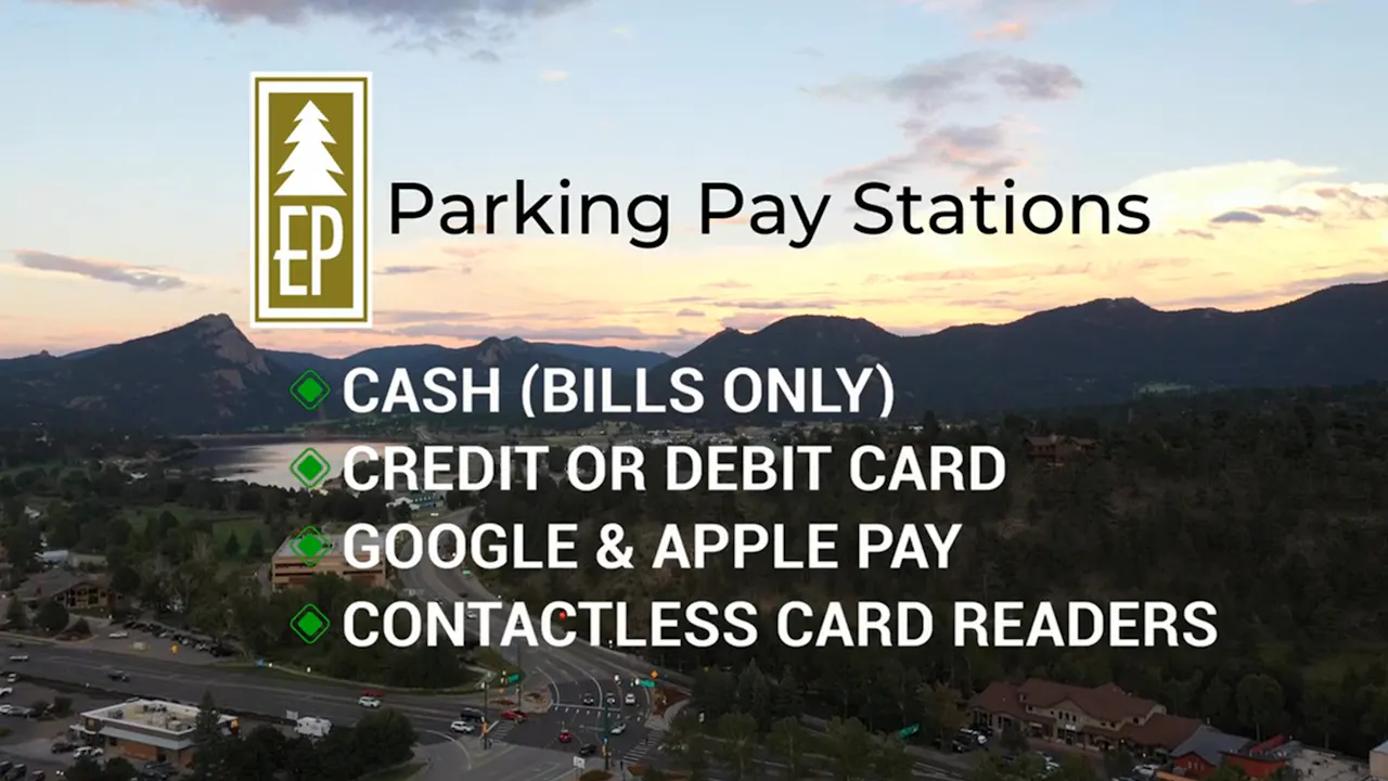 Town of Estes Park Paid Parking Rocky Mountain Channel