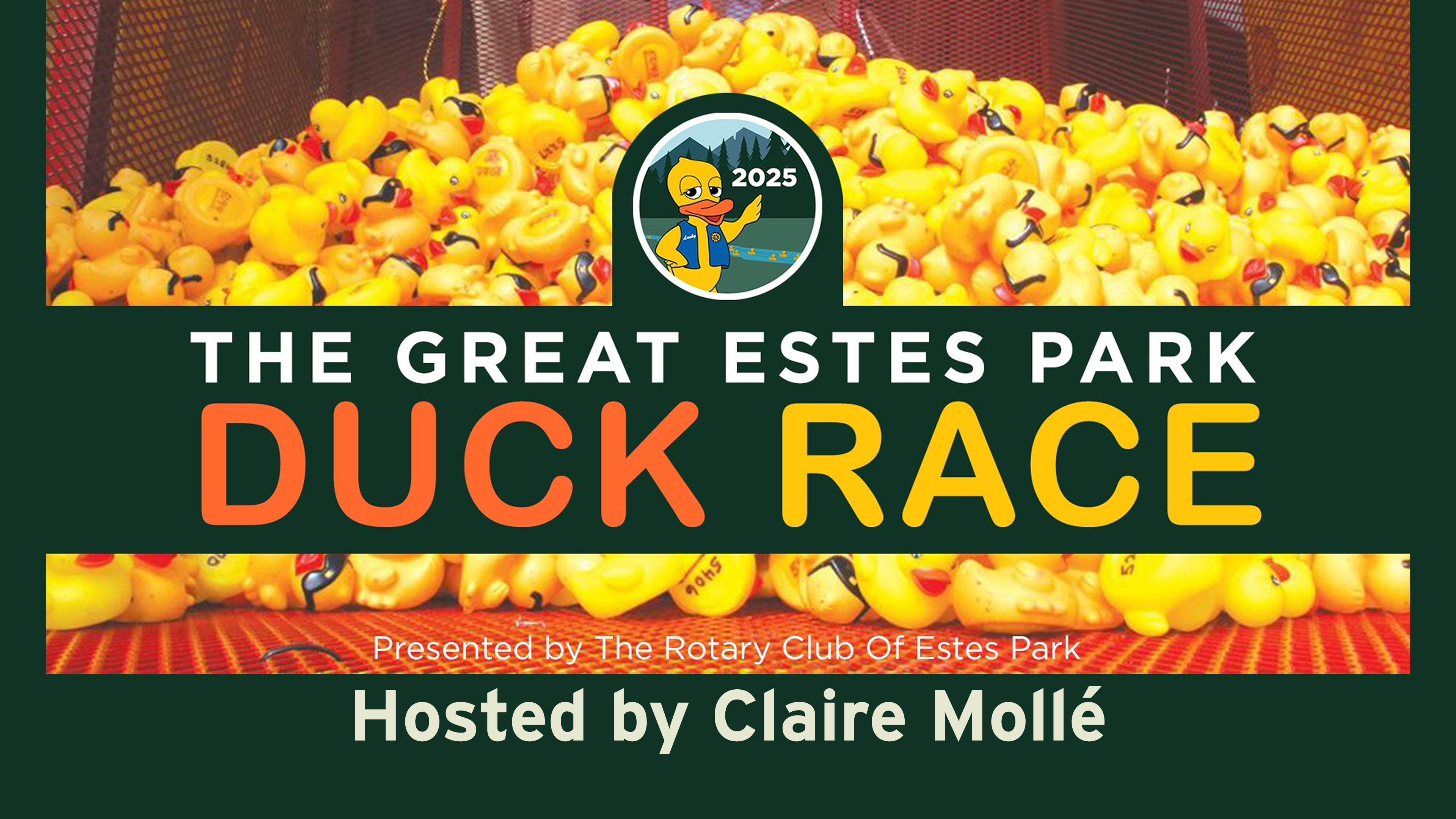 2025 Great Estes Park Duck Race