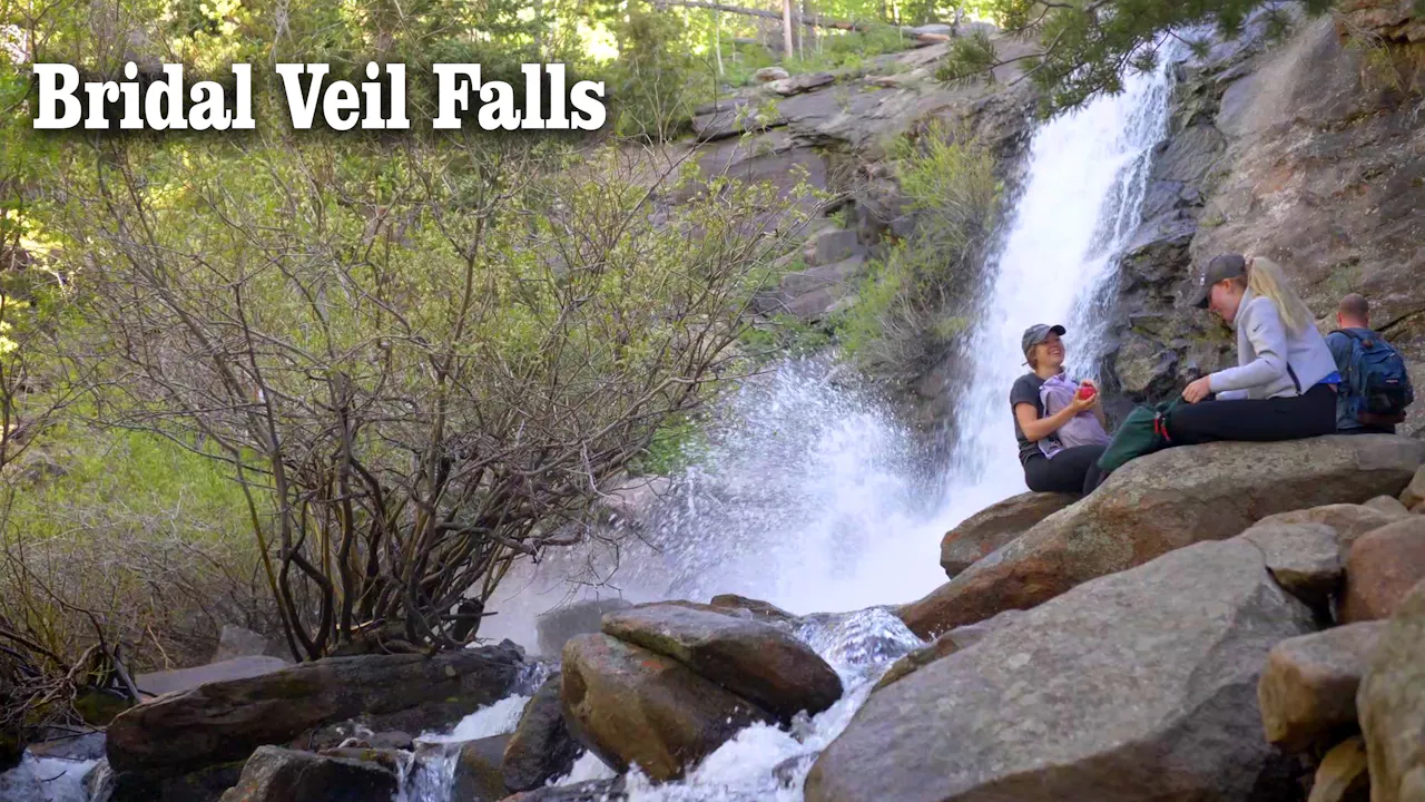 Bridal Veil Falls Rocky Mountain Channel