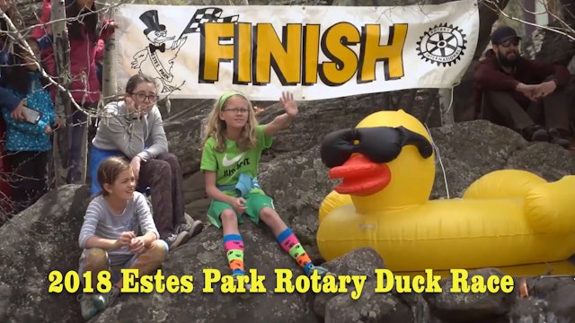 2018 Estes Park Rotary Duck Race