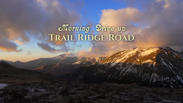 Morning Drive up Trail Ridge Road