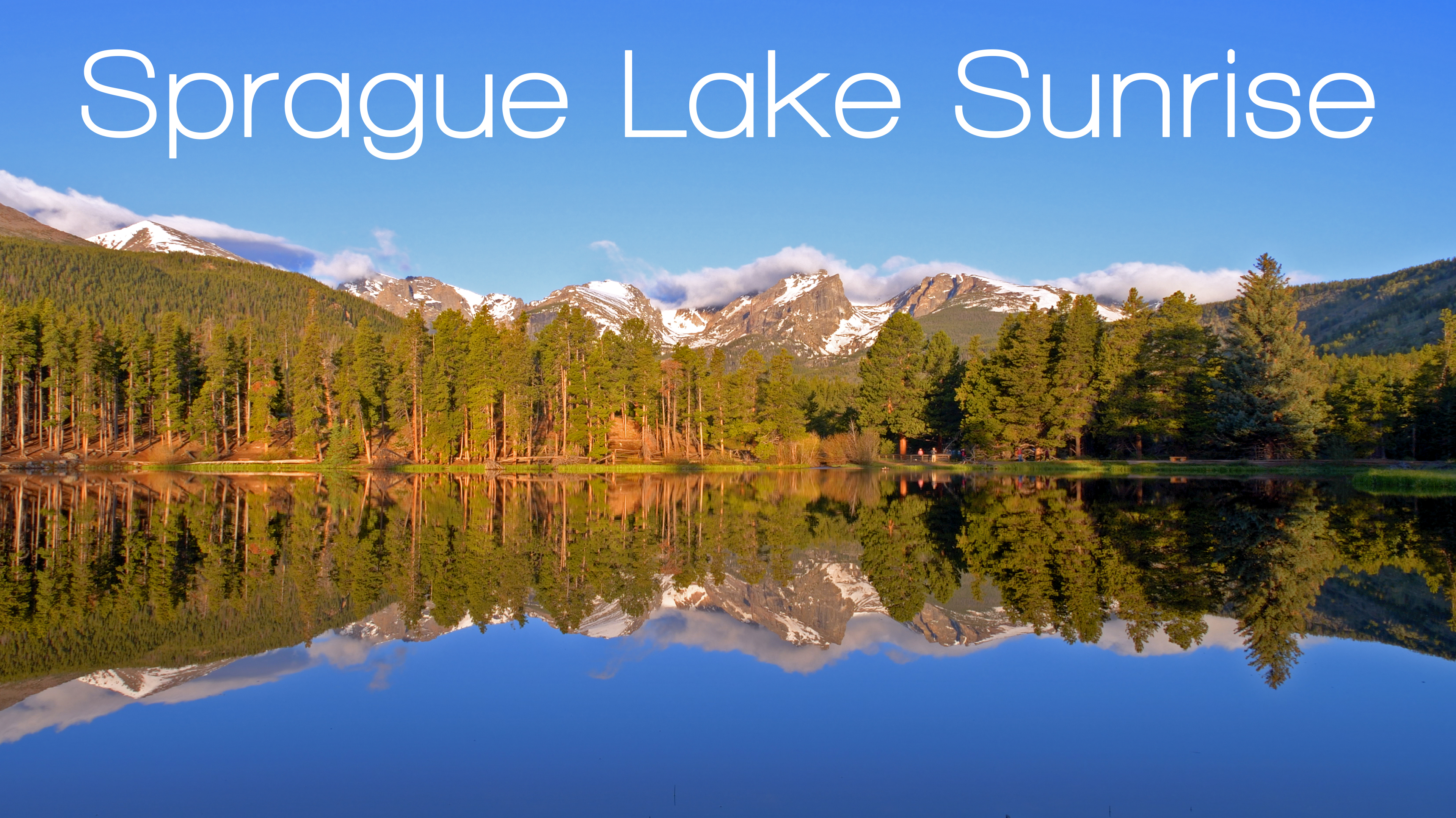 Sprague Lake Sunrise