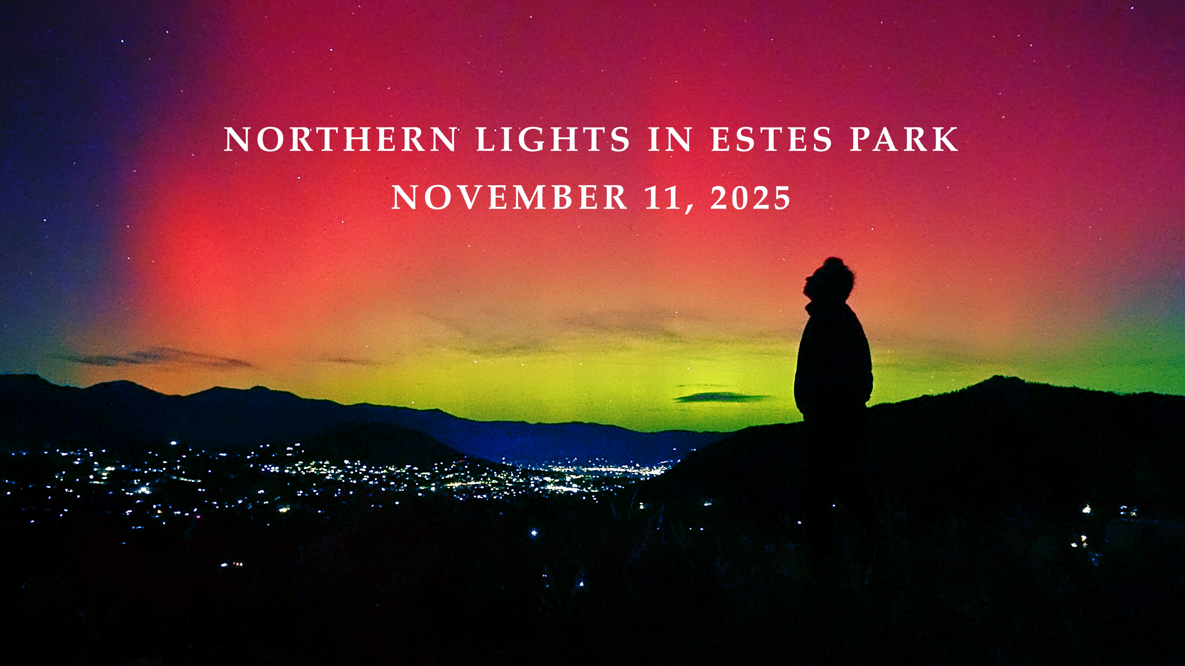 Northern Lights in Estes Park