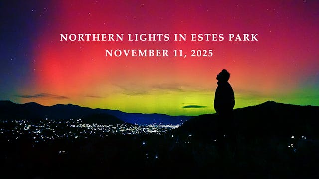 Northern Lights in Estes Park