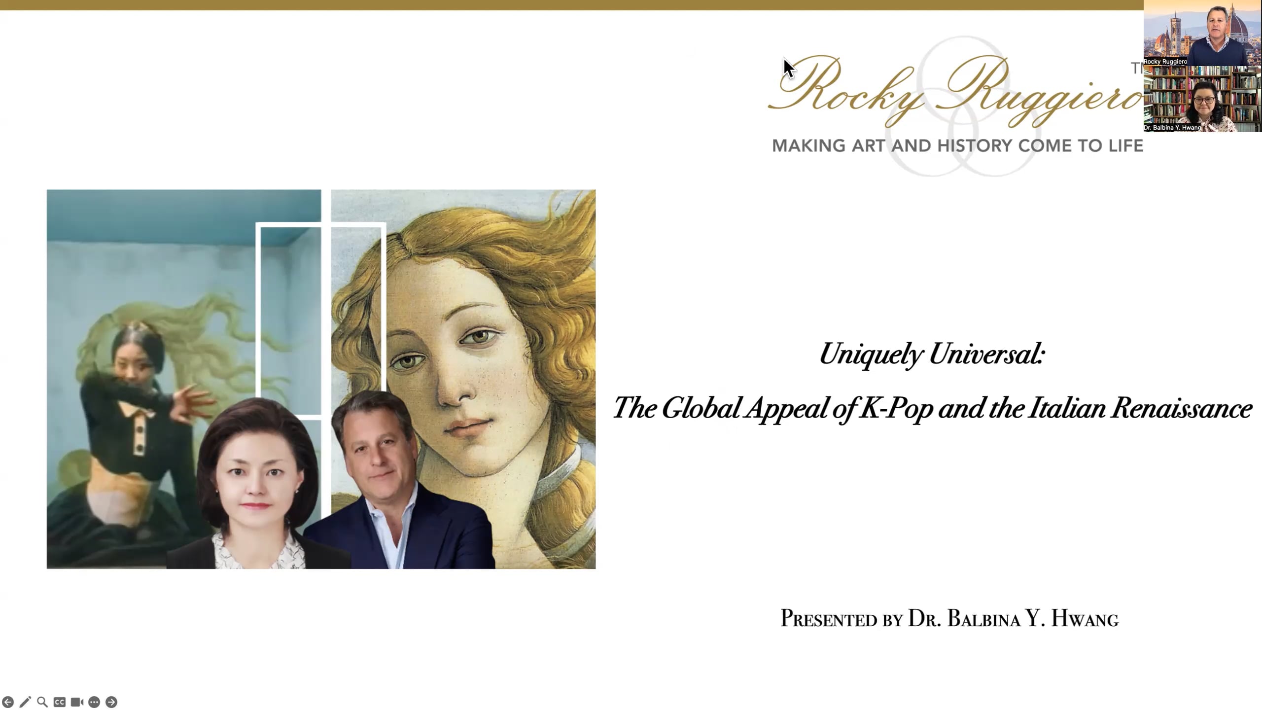 Uniquely Universal: The Global Appeal of K-Pop and the Italian Renaissance