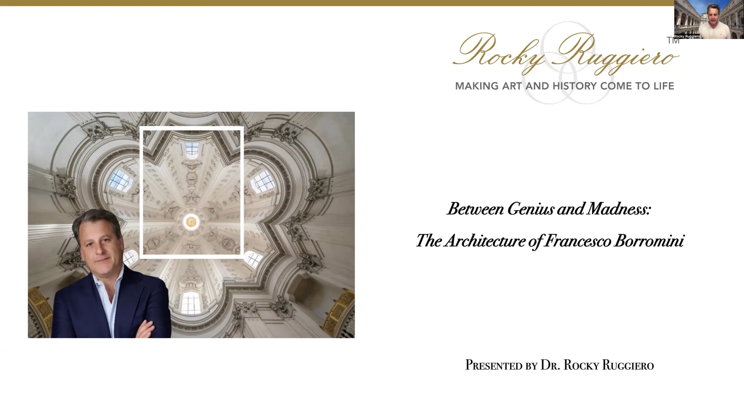 Between Genius and Madness: The Architecture of Francesco Borromini