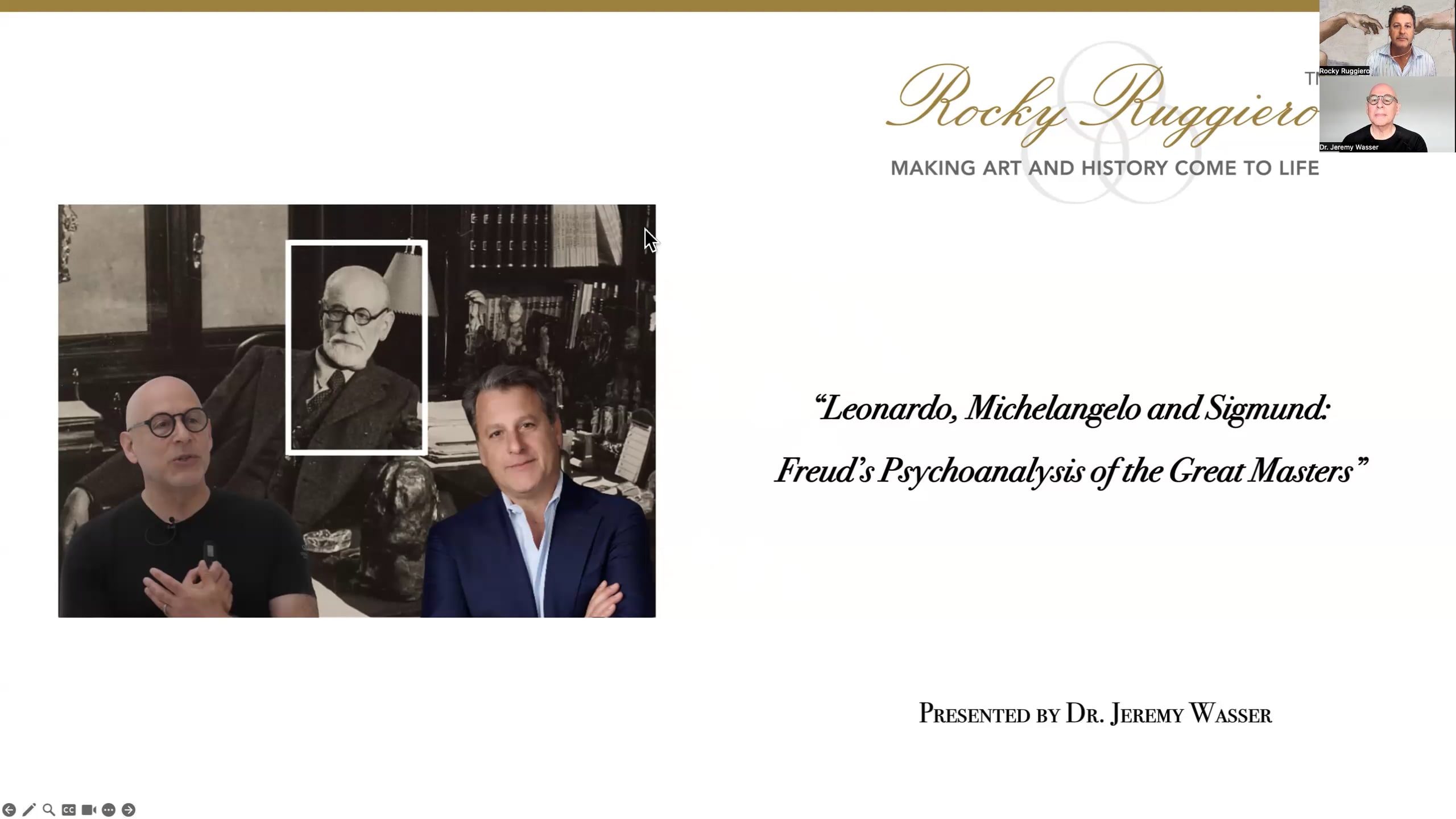 Leonardo, Michelangelo, and Sigmund- Freud's Psychoanalysis of the Great Masters