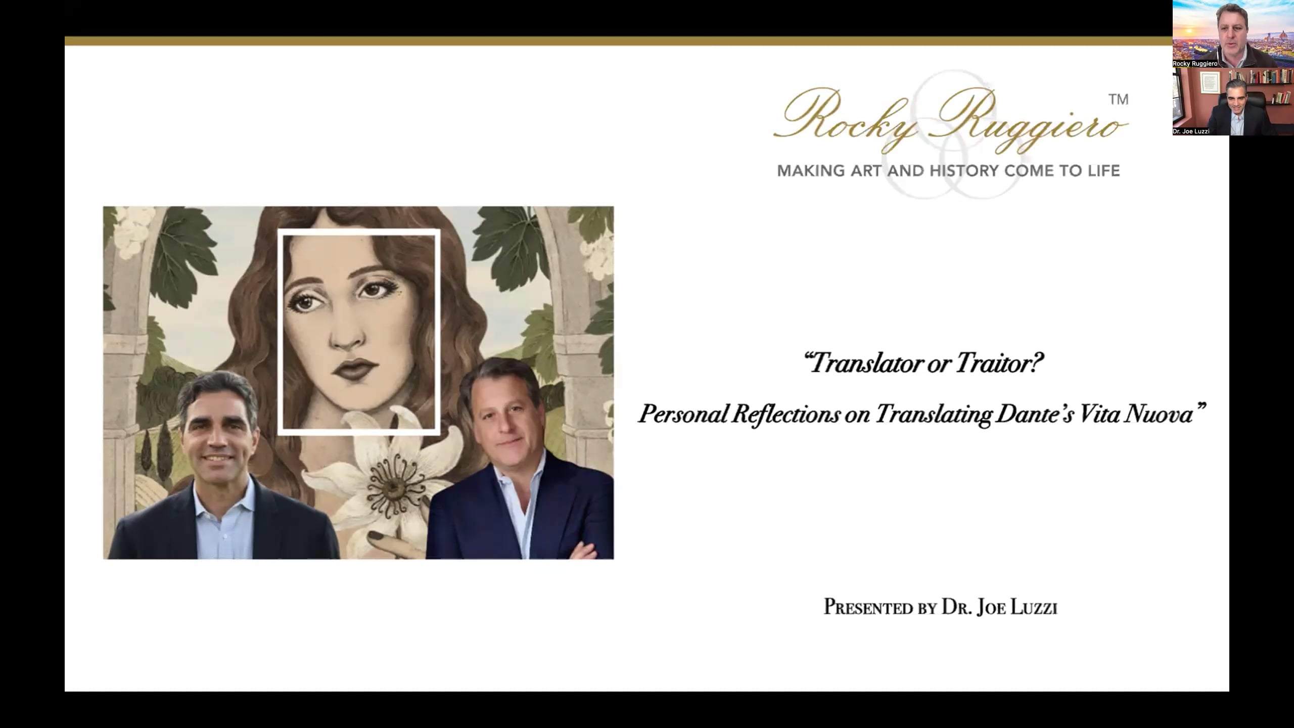 Translator or Traitor? Personal Reflections on Translating Dante's Vita Nuova