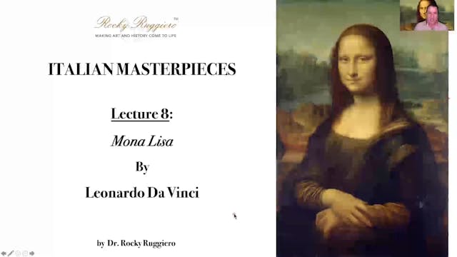 LECTURE 8 "Mona Lisa by Leonardo Da Vinci"